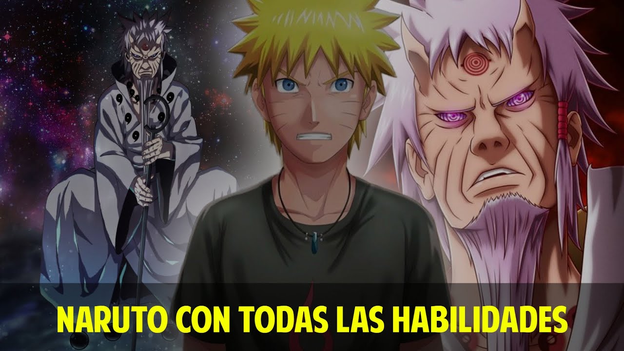 QHPS Naruto Poseia Todas Las Habilidades del Sabio de los Seis Caminos