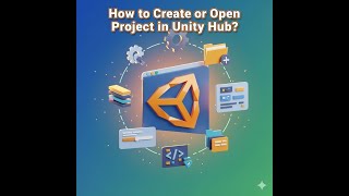 How to Create new or Open existing project in Unity Hub (Detailed Tutorial)