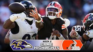 Baltimore Ravens vs. Cleveland Browns Game Highlights | 2026 NFL Season Week 6