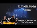 Musicians react to hearing LOVEBITES Epilogue Daughters of the Dawn - Live in Tokyo 2019] (w lyrics)