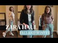ZARA HAUL & TRY ON | STYLING JEANS FOR FALL AND WINTER FASHION | Lindsay Lamba