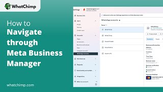 Meta Business Manager Walkthrough | WhatChimp WhatsApp Business API screenshot 4