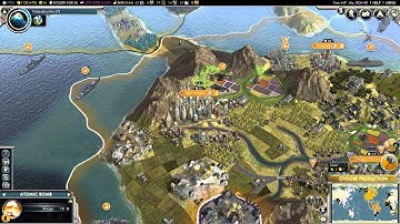 Civilization V - Late Game - "Funny" Nuclear Attacks