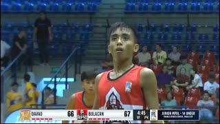 Balboa #9 | ON THE BALL GAME | 3rd - 4th Quarter | Jr. MPBL | Bulacan Taipan Vs. Davao