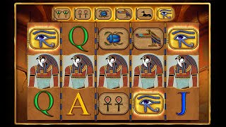 What is the jackpot on Eye of Horus?