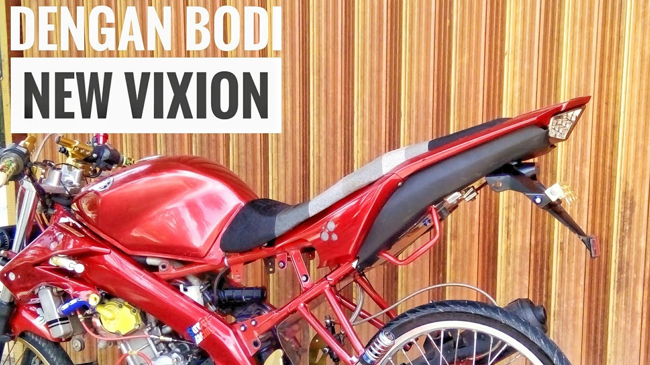 Memasang Body Vixion New Di Old Vixion Menggunakan Slebor Kolong