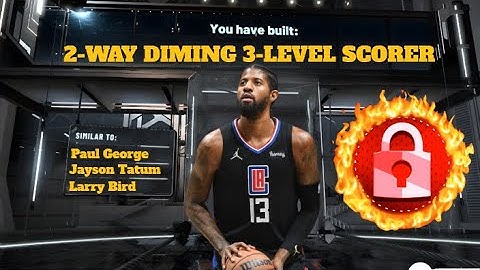 *NEW* RARE 2-WAY DIMING 3-LEVEL SCORER BUILD IN NBA 2K23! SUPER RARE OVERPOWERED DEMIGOD BUILD 2K23!