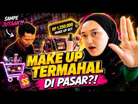 BUYING THE MOST EXPENSIVE MAKEUP AT TOKO TIGA SAUDARA! - Indira Kalistha Honest Review!