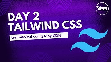 🔥 Day 2: Tailwind CSS with CDN – Fastest Way to Start Styling!