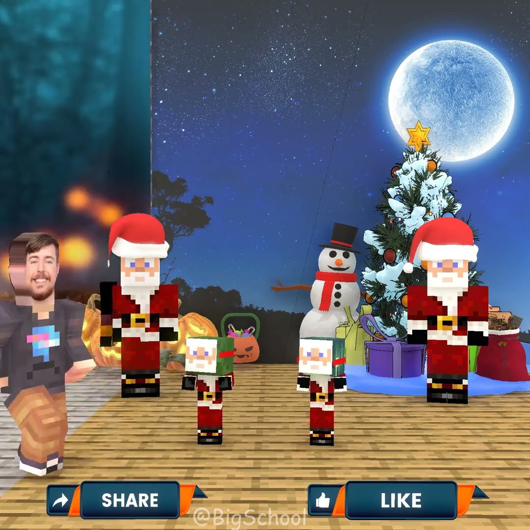Do you want Mr. Beast to choose Halloween or Christmas Day!? ?