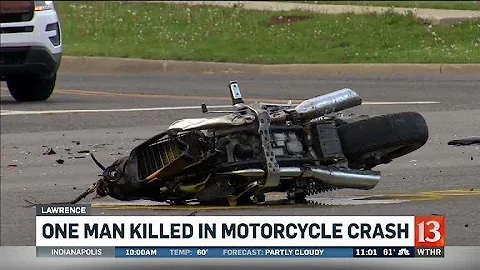 Lawrence fatal cycle crash