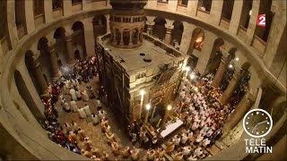 Rénovation du  tombeau du Christ