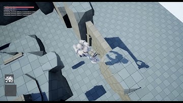 【ゲーム制作】Third person view action game on Unreal Engine 4 (37)