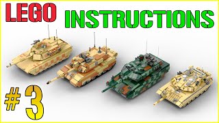 LEGO TUTORIAL | CHALLENGER 2 MBT | 1:34 Minifigure Scale (PART 3/3)