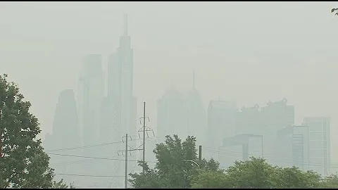 Air Quality Alert: Hazardous smoke from Canada wildfires hangs over region