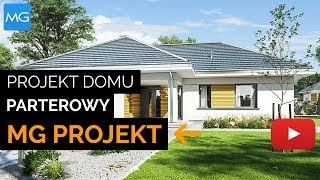 Projekt Domu Parterowy Mg Projekt - 118.23 M2
