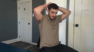 Cervical Spine Isometric Holds (Lateral Flexion and Extension)