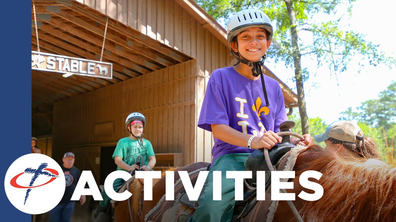 TRAIL RIDE - Camp Ozark Activity Highlight