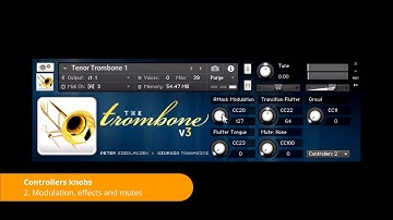 Sample Modeling Brass Tutorial 04 - Controllers Knobs