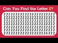 【Easy, Medium, Hard Levels】Can you Find the Odd Letter in 15 seconds?