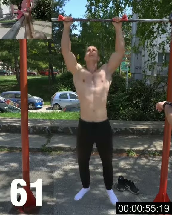 Pull Ups Max Reps World Record in 1 Min. #shorts
