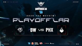 BW 🆚 PHX | GAMEON ŞAMPİYONLUK LİGİ 2026 YAZ MEVSİMİ | PLAYOFF 1.HAFTA 1.GÜN
