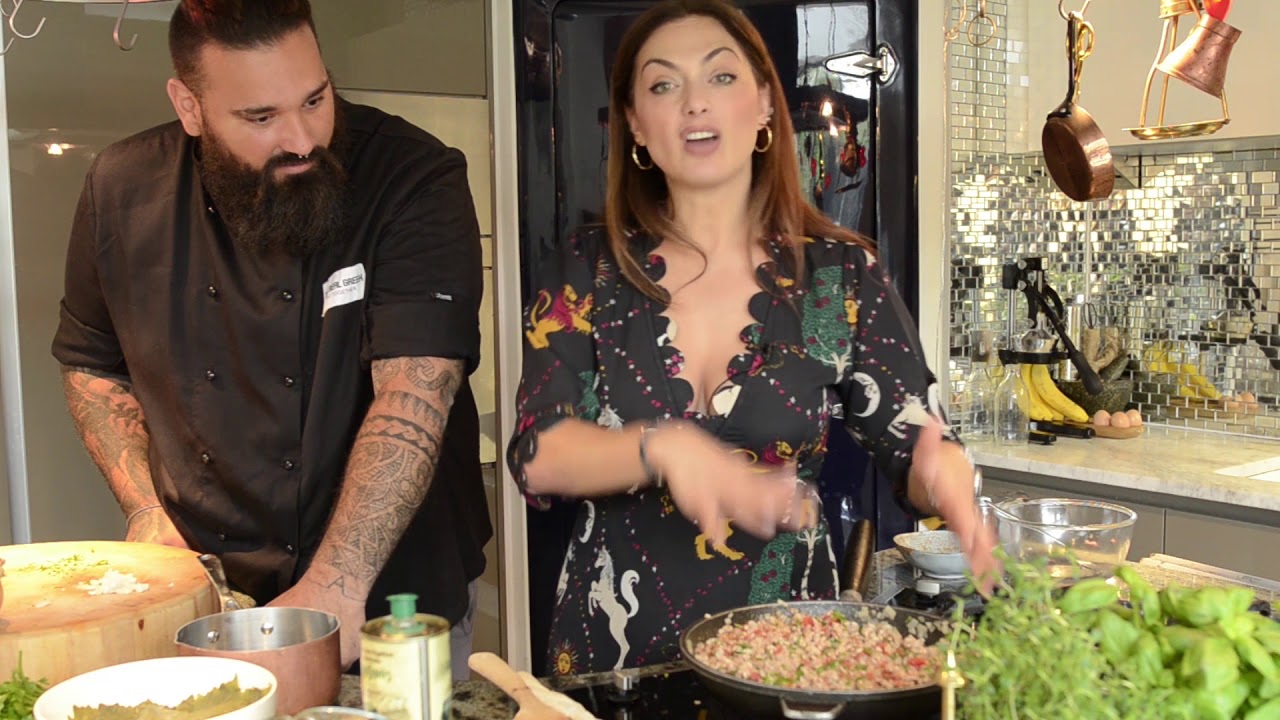 Greek Lamb & Rice Dolmades - Stuffed Vine Leaves | The Real Greek