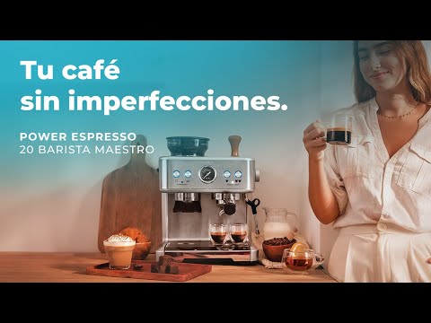 Cafetera Express - Cecotec Power Espresso 20 Barista Pro, 20 bares