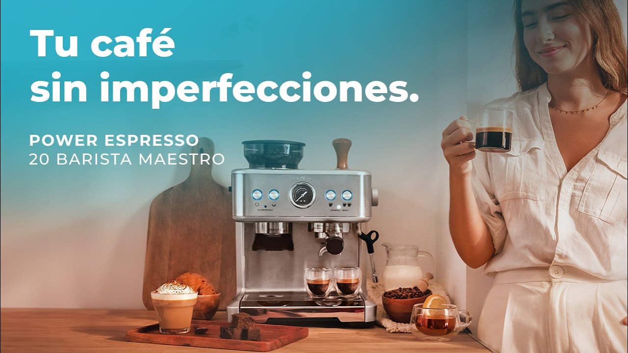 Cafetera Express Cecotec Cumbia Power Espresso 20 Barista Cream