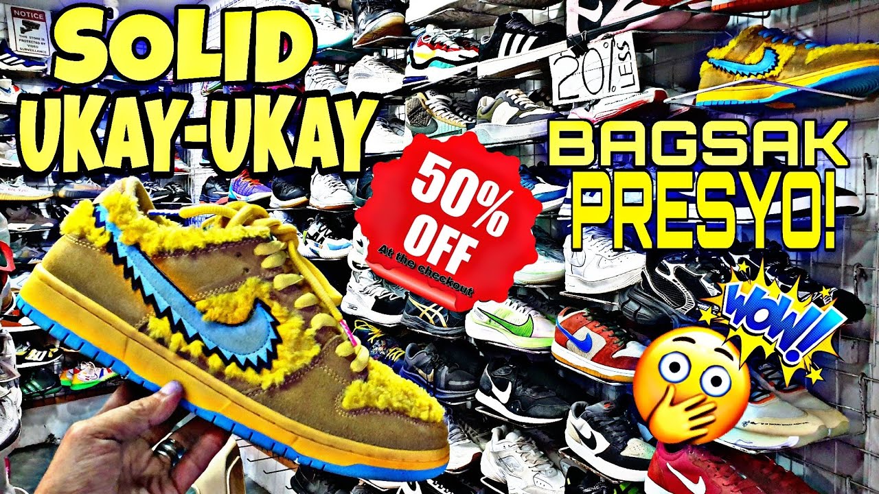 SOLID UKAY-UKAY SHOES DAMING MAGAGANDA | JORDAN | NIKE | ADIDAS  AT IBA PA