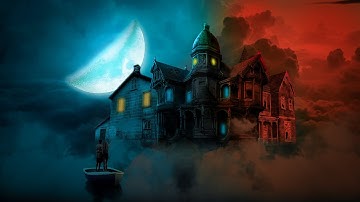Haunted House - Fantasy Manipulation । Photoshop Tutorial ।