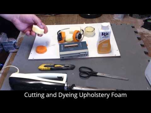 How To Dye Upholstery Foam