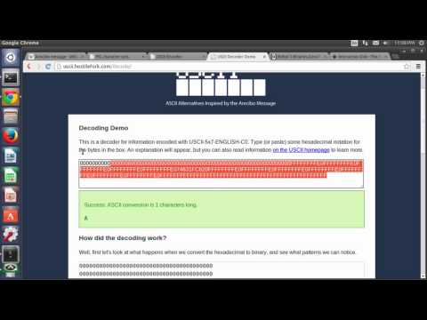 USCII: Character Codes