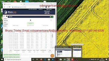 Binary.com Day Trade $190 dollars R$ 800 reais new robot bot for binary + course + strategies+$$