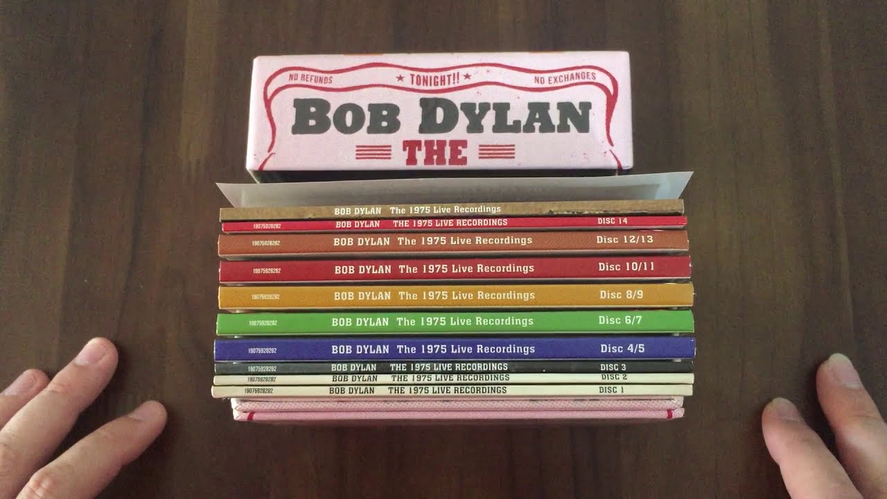 Unboxing: Bob Dylan, The Rolling Thunder Revue - The 1975 Live