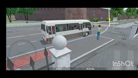 Работаем на 2 маршруте в Суздале, на автобусе Hyundai country kuzbass.Proton bus Simulator