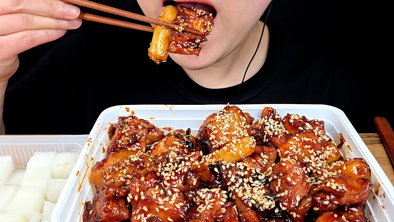 지코바에 밥 이렇게 비벼먹어요 제발~! ASMR 먹방^^