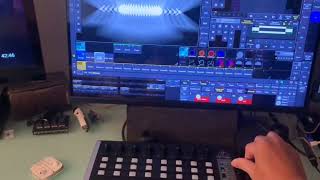 how to diy your own MA3 console to real contorl lighting