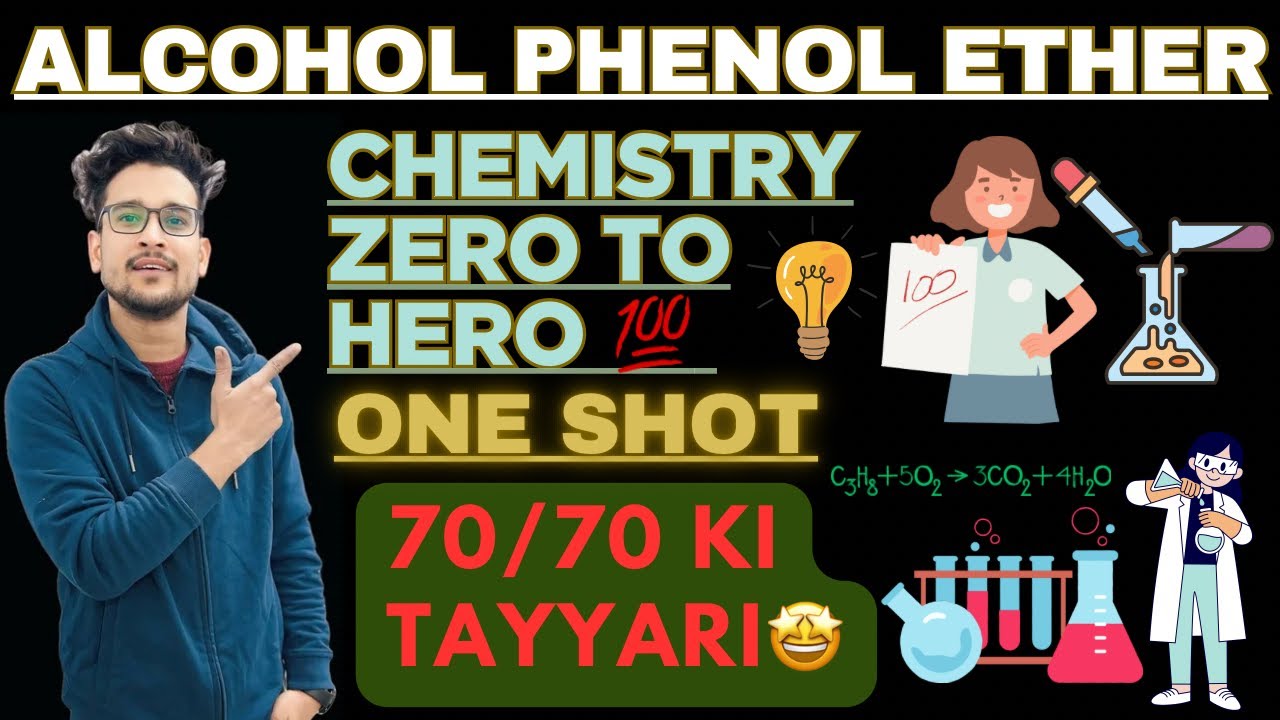 Alcohol phenol and ether one shot ncert class 12 - YouTube