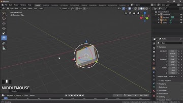Using Transform Tool in Blender 2.8 to Scale Rotate and Move simultaneously || Blender Tutorial