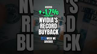 Nvidia (NVDA) Stock Rises After a Record $150 Billion Buyback
