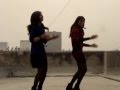 Gangnam style  beautiful du desi girls dancing on terrace