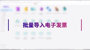 批量导入电子发票