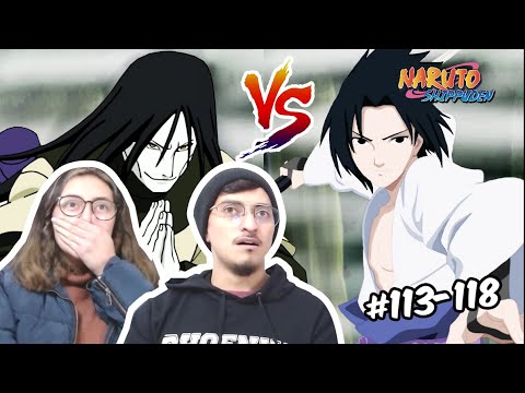 SASUKE Vs OROCHIMARU  Naruto Shippuden Episódio 113-114 Dublado