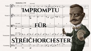 Impromptu für Streichorchester - Jean Sibelius (Full Score)