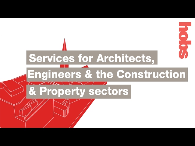Services for Architects, Engineers & the Construction & Property sectors.