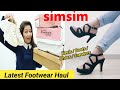 Latest Footwear Haul 2022 | Simsim Footwears || Stylish &amp; Trendy Heels/ Sneakers &amp; Shoes || Krrish