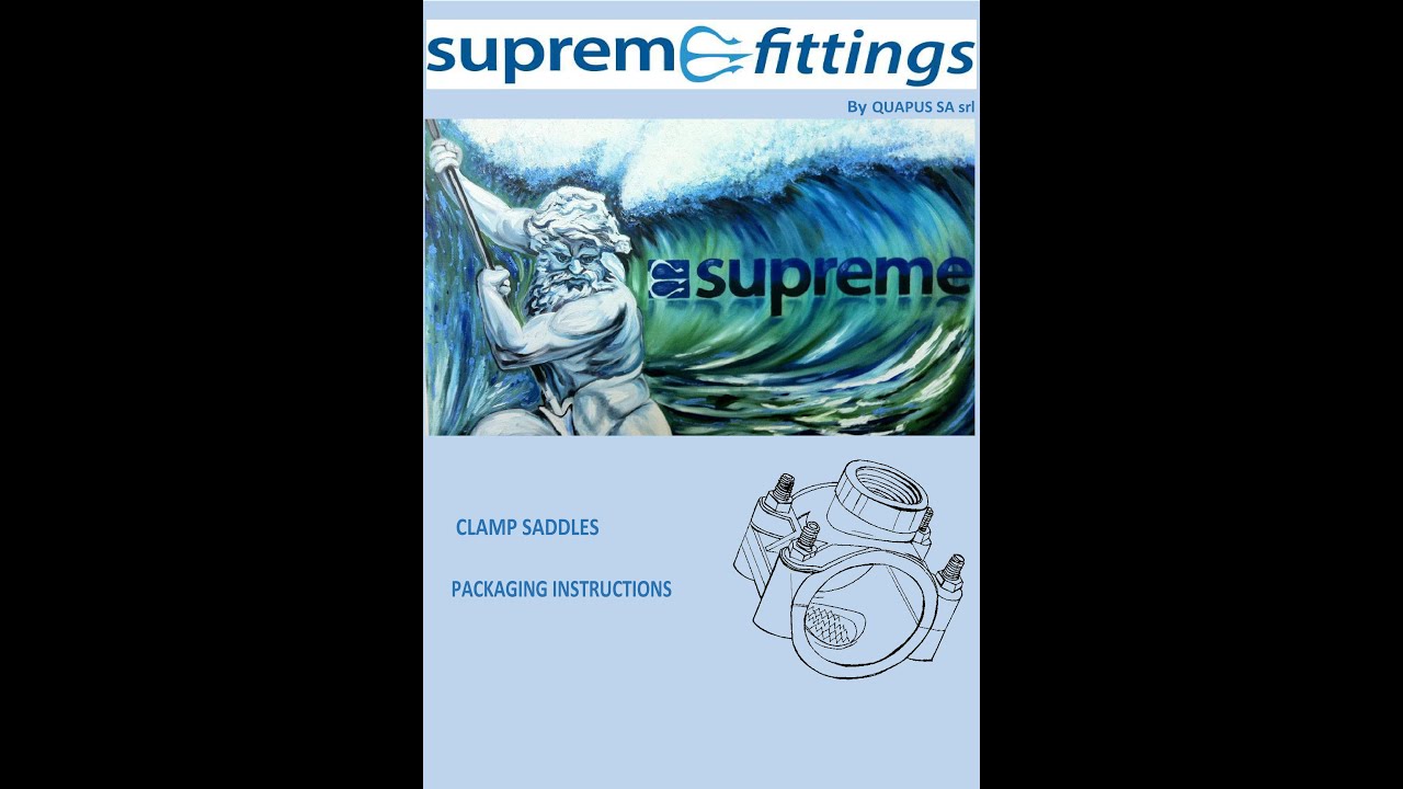Supreme Clamp Saddles Assembly Tutorial  metric in PP PN16 Octopus system 100% made in Italy