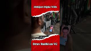 Abhijeet Dipke with Dhruv Rathi on VC #cjp #cockroachjantaparty