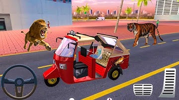 Tuk Tuk Auto Rickshaw Sim #11 - Gameplay Walkthrough  Android Ios Games